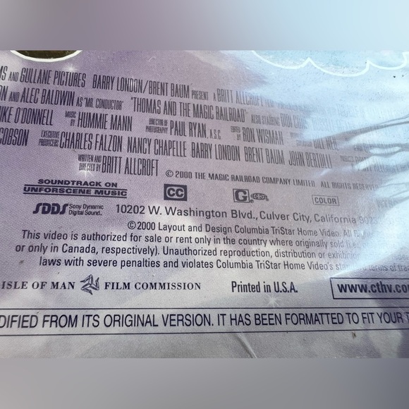 2000 Thomas the Train magic railroad vintage VHS video movie - Picture 5 of 8